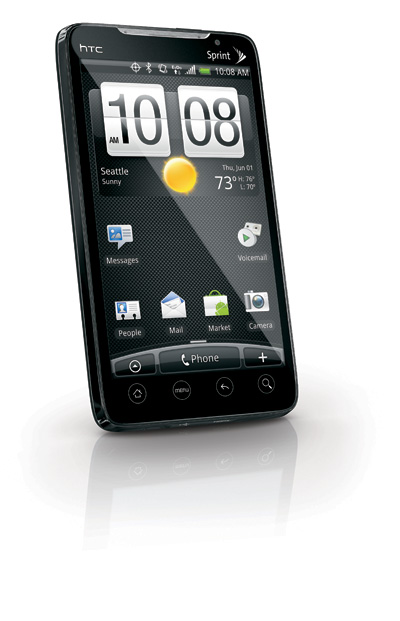  on Htc Evo 4g First 4g Wimax Android Smartphone From Sprint
