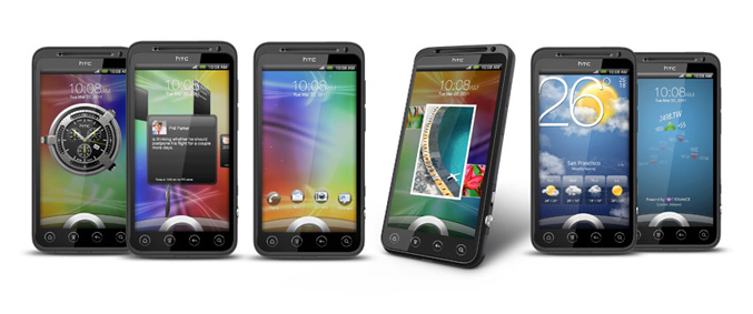 HTC EVO 3D smartphone
