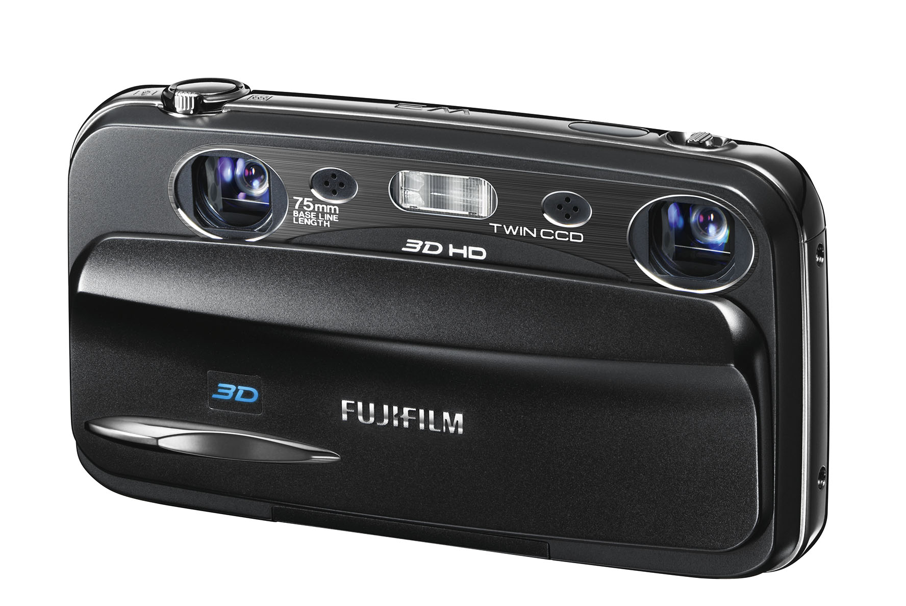FujiFilm FinePix REAL 3D W3 digital camera shoots 720p 3D movies