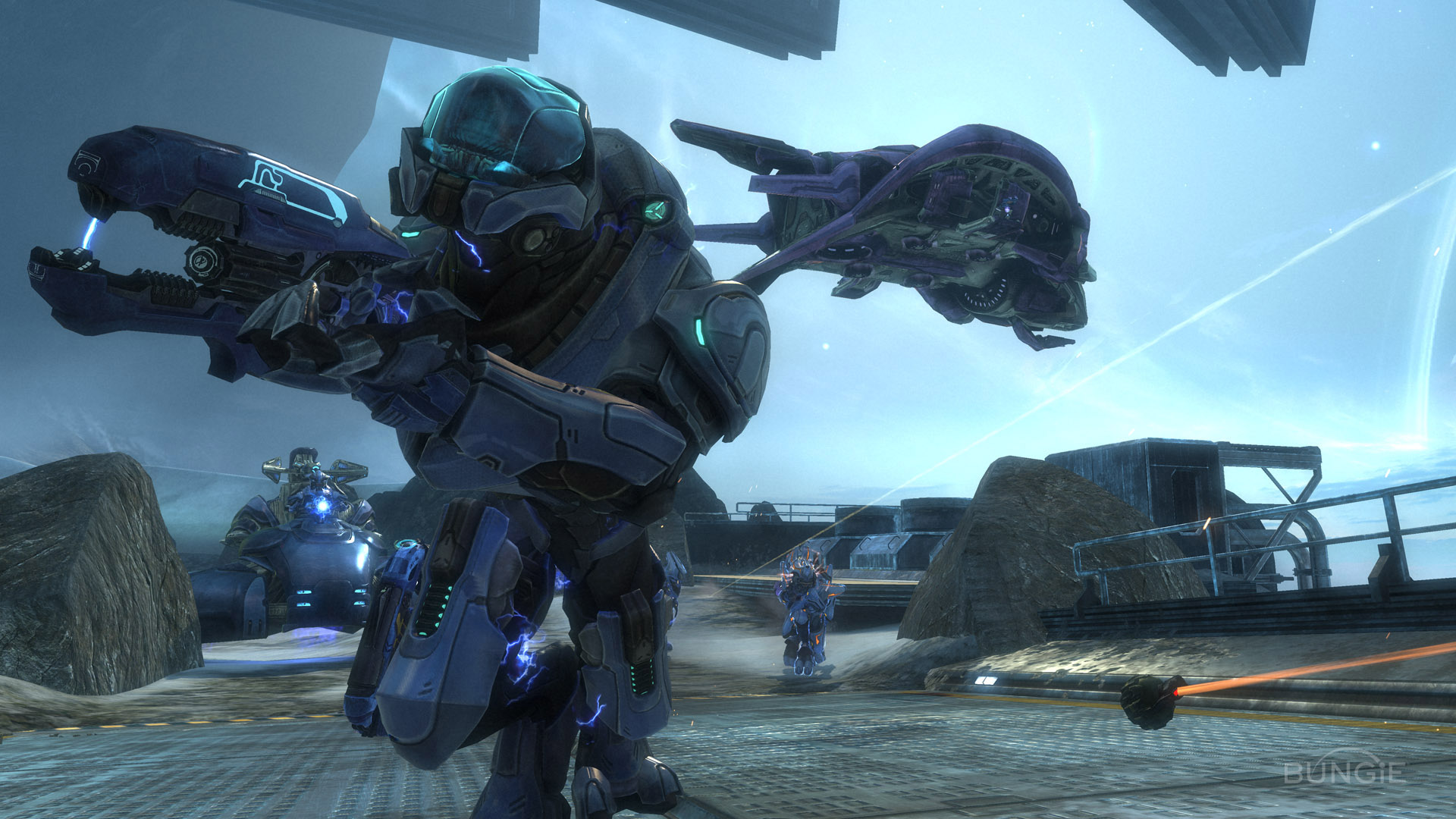 Halo Reach Noble Map Pack screenshots.