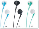 Array of Gumy Ear Buds