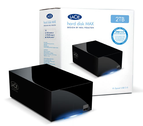 La Cie Hard Disk Max box