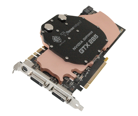 BFG NVIDIA GeForce GTX 285 H2O 1GB