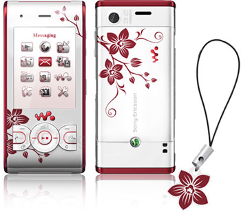 Sony Ericsson W595 Cosmopolitan Flower Edition Phone