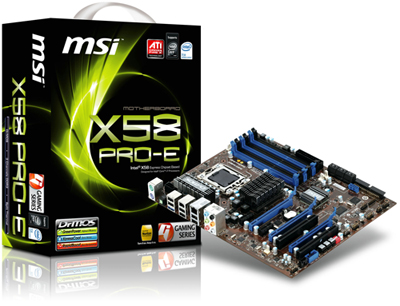 MSI X58 PRO E mainboard