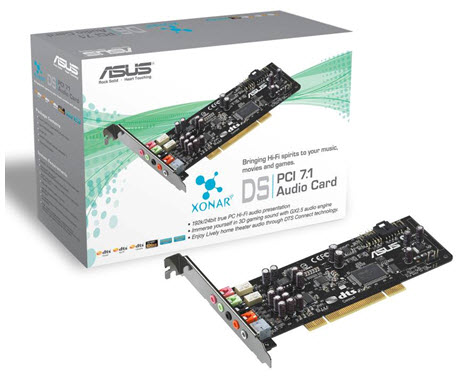 ASUS Xonar DS 7.1 channel audio card