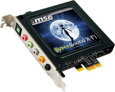 MSI Syren Sound X-Fi