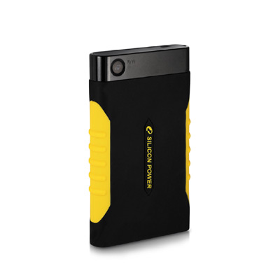 SILICON POWER Armor A10 Ultra Rugged Portable Drive