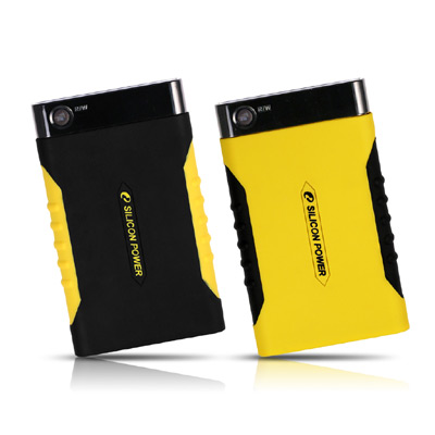 SILICON POWER Armor A10 Ultra Rugged Portable Drive