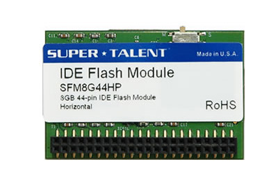 44-pin IDE Flash Disk Module (FDM) with Horizontal connector