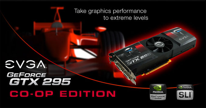 EVGA GeForce GTX295 CO-OP Edition