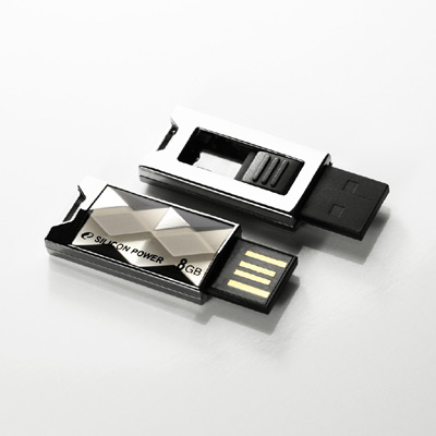 Silicon Power Touch 850 Crystal Disk USB Drive