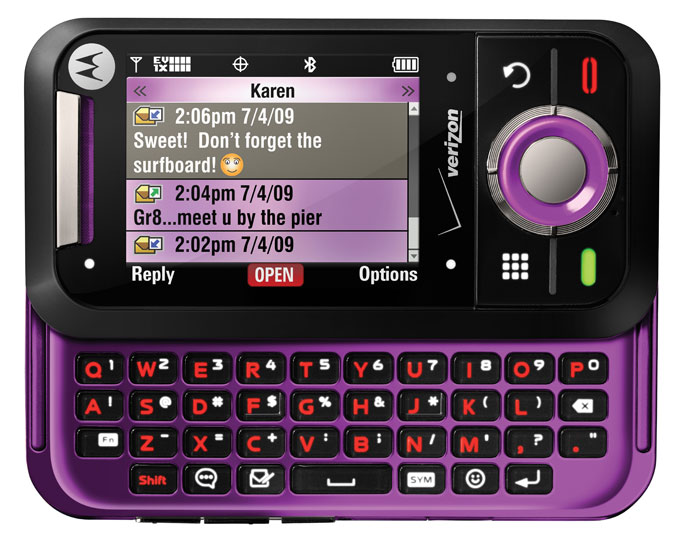 Motorola Rival (A455) purple