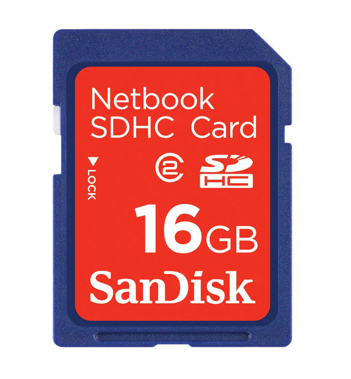 SanDisk Netbook SDHC card