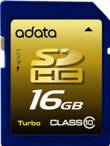 A-DATA Turbo series SDHC Class 10 memory card