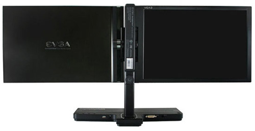 EVGA InterView 1700 dual monitor system