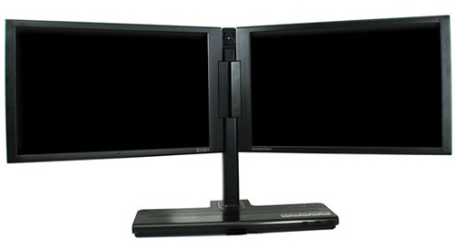 EVGA InterView 1700 dual monitor system