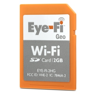 Eye-Fi 2GB Geo Wireless Memory Card
