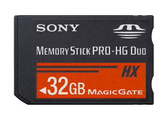 Memory Stick PRO-HG Duo HX 