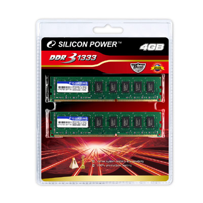 Silicon Power DDR3-1333-1066 Dual Channel Pack