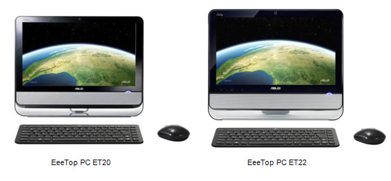 ASUS EeeTop PC-ET20/22 Series All-In-One PCs