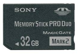 Sony Memory Stick Pro Duo 32 GB