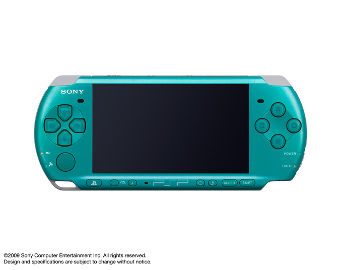 PSP-3000 Turquoise Green