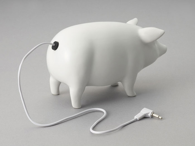 Piggy speakers