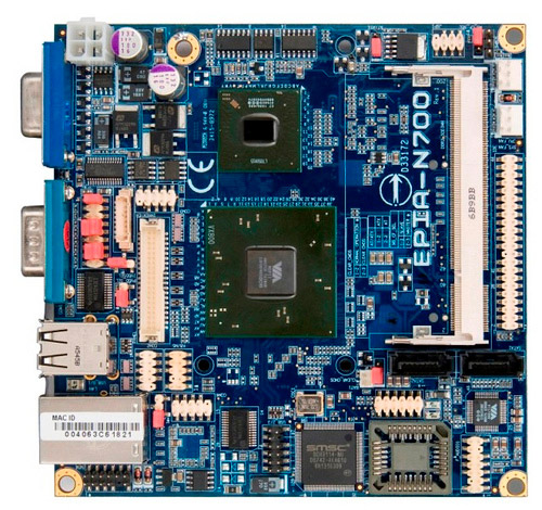 VIA EPIA N700 Nano-ITX Board