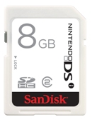 8GB Nintendo DSi SDHC Memory Card