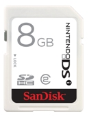 8GB Nintendo DSi SDHC Memory Card
