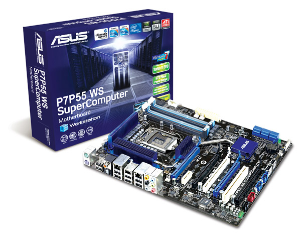 ASUS P7P55 WS SuperComputer Motherboard
