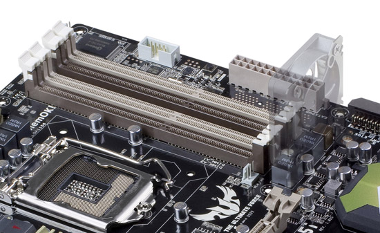 Asus SABERTOOTH 55i- direct memory coolong
