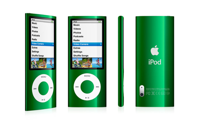 Ipod nano with Bult-in Video Camera, mic and spreakers