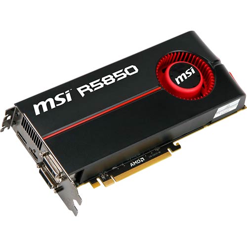 MSI R5850 graphic card