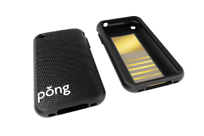 Pong iPhone casecase black