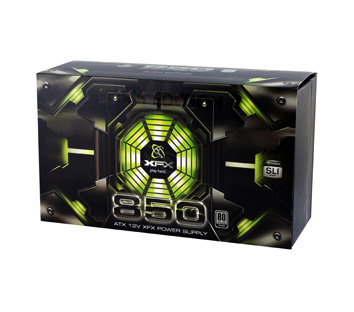 XFX 850W Black Edition Power Supply Unit