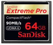 SanDisk Extreme Pro CompactFlash Card
