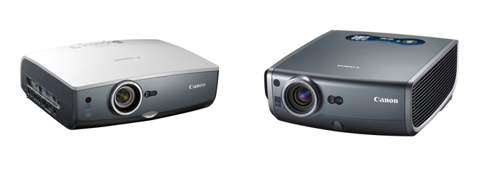 Canon REALiS- WUX10 and SX 80 projector