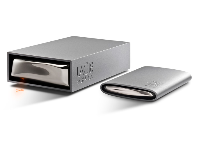 LaCie Starck external hard drives