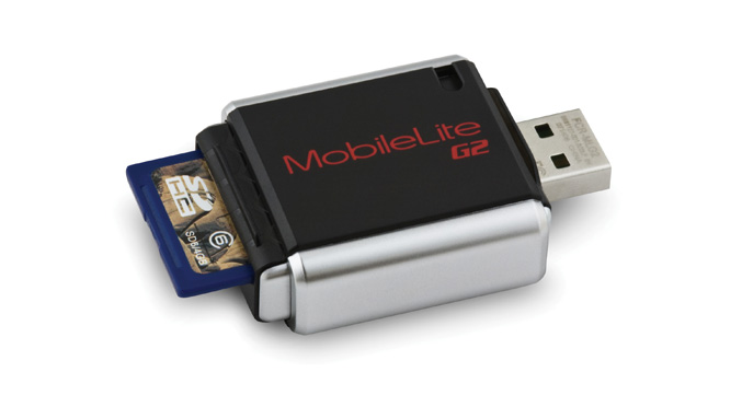 MobileLiteG2 flash card reader