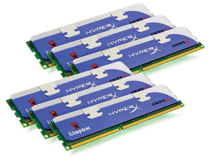 Kingston HyperX DDR3 6-pack