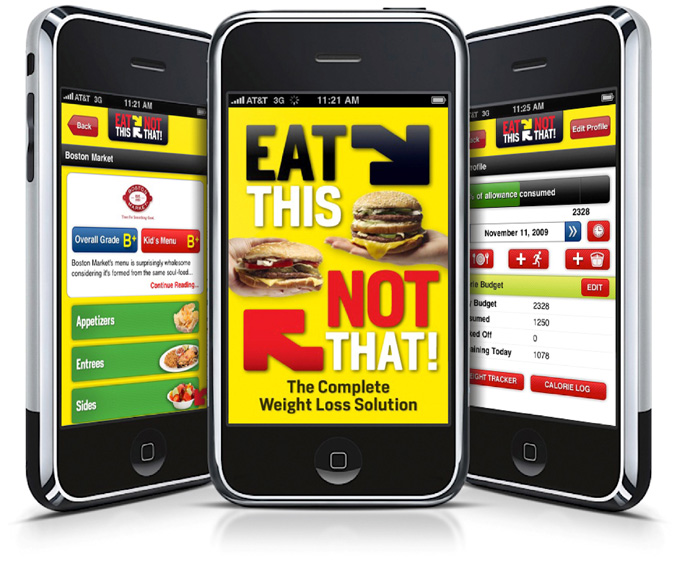 Eat This, Not That!”   – Most Downloaded App in Healthcare & Fitness Category 