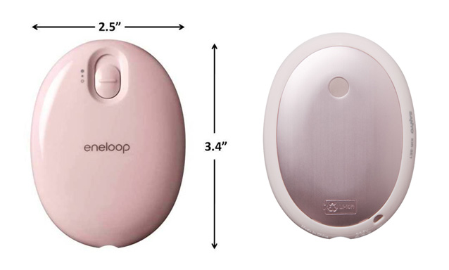 Sanyo Rechargeable Hand Warmer - Pink