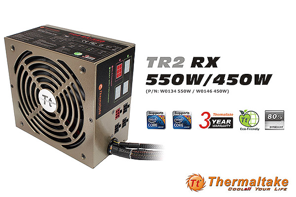 Thermaltake TR2 RX 450W/550W PSU Series
