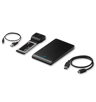 BlackArmor PS110 USB 3.0 portable external hard drive performance kit