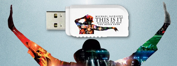 Kingston DataTraveler  USB Flash drive - Michael Jackson's THIS IS IT