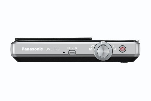 Panasonic DMC-FP3 - top