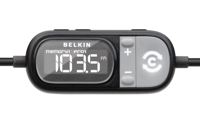 Belkin TuneCast Auto LIVE FM transmitter