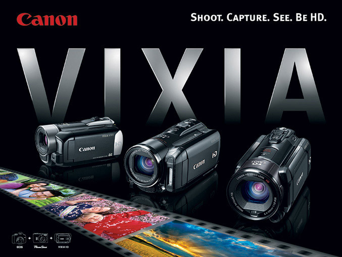 Canon Vixia lineup